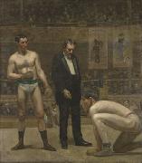 Thomas Eakins Taking the Count oil on canvas